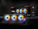 TEAMGROUP T-Force Siren GD360E AIO ARGB CPU Liquid Cooler 360mm, Compatible with