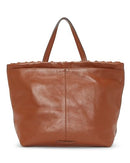 LUCKY BRAND DAWN WOVEN TOTE DARK BROWN - DARK BROWN - Brand New