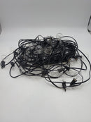 Brightown 100 FT G40 Bulbs Outdoor String Lights Hanging No Remote - Black Like New