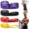 ALLVOCLES RESISTANCE BANDS, PULL UP BANDS YELLOW/RED/BLACK/PURPLE - Like New