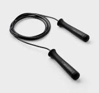2" Weighted Jump Rope - Black - All In Motion™: Polypropylene, TPR, TPU - Like New