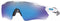 OAKLEY RADAR EV PATH SUNGLASSES - POLISHED WHITE/PRIZM SAPPHIRE - Like New