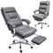 ZZW Executive Office Chair, Reclining Gaming Chair, Ergonomic, 350lbs - Gray - Like New