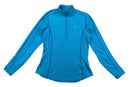 ARC'TERYX DELTA LT ZIP WOMEN'S MIRCO GRID PULLOVER JACKET - SIZE: M - TEAL BLUE - Brand New