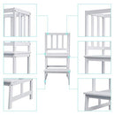 BEEYEO Kitchen Step Stool Helper for Kids and Toddlers with Safety Rail - Brand New