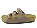 BIRKENSTOCK WOMEN'S FLORIDA BIRKO-FLOR SANDALS MEN 5 WOMEN 7 MOCHA - Like New