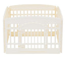 AMAZON BASICS ROUND DOG Playpen Pet Exercise Pen with Door 24" - Scratch & Dent