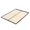 Mellow 1.6" Metal Bunkie Board Mattress Support Wood Slats Bed Frames - Black - Like New