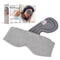 SHARPER IMAGE HOT AND COLD WEIGHTED EYE MASK POLYESTER RELAXATION THERAPY - GRAY - Like New