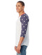 ALTERNATIVE PRINTED BBALL TEE - SIZE: MEN S - ECO IVORY/ STARS - Like New