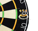 Nodor Champion's Choice Practice Self-Adhesive Bristle Dartboard - Black - Brand New