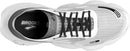 BROOKS MEN’S AURORA NEUTRAL RUNNING SHOE - WHITE/ALLOY/BLACK - SIZE 9 - Like New