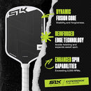 SELKIRK SPORT SLK ERA POWER PICKLEBALL PADDLES | CARBON FIBER - BLACK/WHITE - Like New