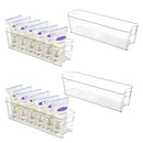 VTOPMART BREASTMILK STORAGE CONTAINER 4PCS SET USVM05003 - CLEAR - Like New