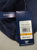 REEBOK WOMEN VITAL MARLED TANK TOP - SIZE: WOMEN M - MARITIME BLUE HEATHER - Brand New
