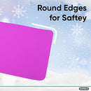 Superio Snow Slider Mat, Flexible Snow Sled Flying Carpet, Roll up Sleds (Pink) - Like New