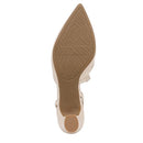 B08QVC77RG LifeStride Women's Minimalist Pump Almond Synthetic Size 10 Wide - Brand New
