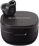 Audio-Technica ATH-SQ1TWBK Wireless in-Ear Headphones ATH-SQ1TWBK - Black Like New
