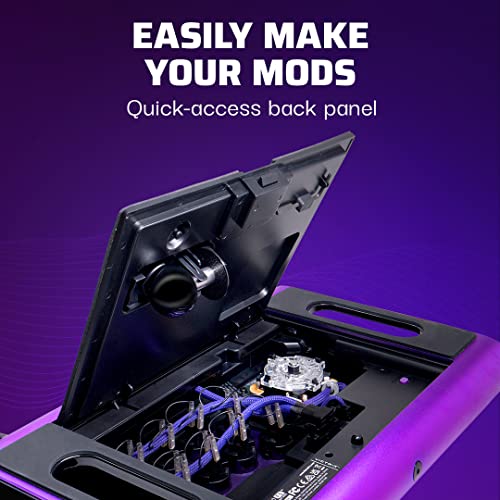 PDP Victrix Pro Fs Esports PlayStation Fight Stick For Ps4/Ps5/Pc - Purple - Like New