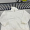 N/A HOODIE JACKET WITH FULL ZIP AND FRONT POUCH - SIZE: MEN 2XL - WHITE - Like New