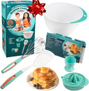 MasterChef Junior Breakfast Cooking Set 6 Pc Kit For Kids MTC-6P - Mint - Like New