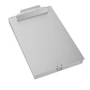 AMAZON BASICS METAL STORAGE CLIPBOARD, THREE-TIER, 10PK, LETTER SIZE, SILVER - Like New