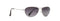 MAUI JIM GRAY BABY BEACH MAUI PURE - SIZE: MEN 56-18 - SILVER FRAME/NATURAL GRAY - Like New