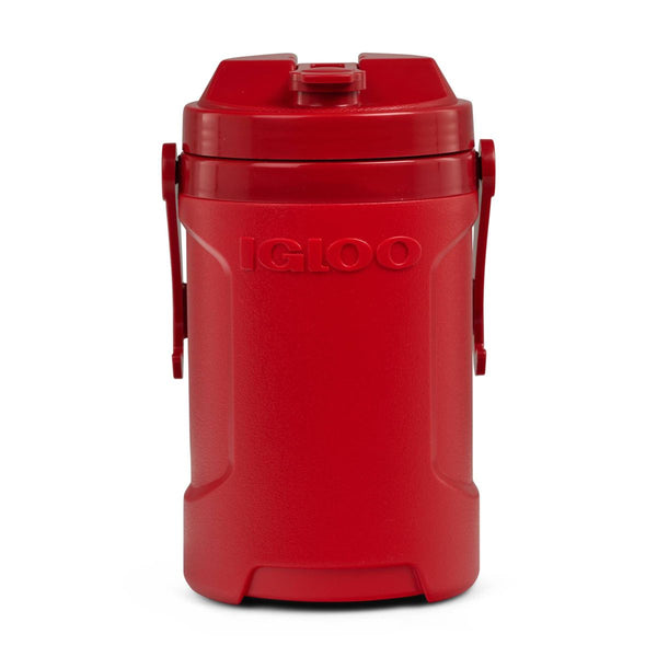 IGLOO LATITUDE HALF GALLON COOLER JUG BPA-FREE PORTABLE BEVERAGE SERVER - RED - Like New