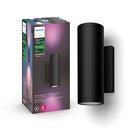 PHILIPS HUE APPEAR OUTDOOR SMART WALL LIGHT, 1-PACK 915005843101 - BLACK - Like New