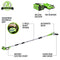 Greenworks 40V 8" Pole Saw, 2.0Ah Battery (Gen 1) - 20672 - Scratch & Dent