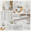 CLARA CLARK BATHROOM SET WHITE BATHROOM ACCESSORIES SET - WHITE - Like New