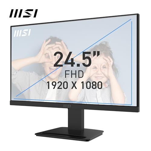 MSI PRO MP253 24.5-INCH IPS 1920 X 1080 FHD COMPUTER MONITOR - BLACK - Like New