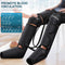 AICUTTI MODEL AI-03 AIR COMPRESSION MASSAGER HEAT FOR FEET CALF THIGH - BLACK - Like New