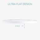 Navaris LED Flush Mount Ceiling Light 16.5" Diameter 5000K Daylight 22W - NEW - Brand New
