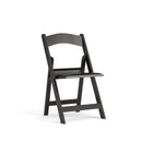 Flash Furniture Hercules™ Series Folding Chair 1000LB Weight Capacity - Black - Like New