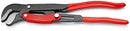 KNIPEX 83 61 015 Pipe Wrench S-Type with Rapid Adjust 1, 1.76 lbs GRAY - Like New