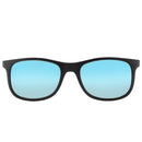 RAY-BAN BOY'S RECTANGLE SUNGLASSES - BLACK/BLUE - Like New