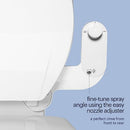 BRONDELL FRESH SPA ADJUSTABLE BIDET ATTACHMENT FSA-15 TOILET SEATS - WHITE - Like New