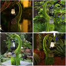 IVCOOLE OUTDOOR ELEPHANT GARDEN STATUE,15 INCH,SOLAR LIGHT GARDEN - MOSSY GREEN Like New