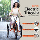 SuperHandy Tricycle Electric Bike EcoRide 3 Modes Pedal Assist - Scratch & Dent