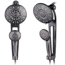 AquaDance High-Pressure 48-mode 3-way Shower Spa Combo with Adjustable 18" - Like New