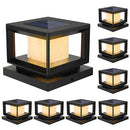 Mlambert 8 Pack Solar Post Lights Outdoor Waterproof Fence Cap 4x4 6x6 4x4 6x6 - Like New