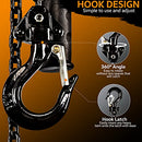 SuperHandy Manual Chain Hoist Come Along 1/2 Ton 1100Lbs - Scratch & Dent