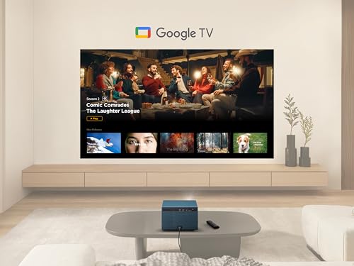 VIEWSONIC LX60HD 1080P LED PORTABLE PROJECTOR GOOGLE - BLUE - Like New