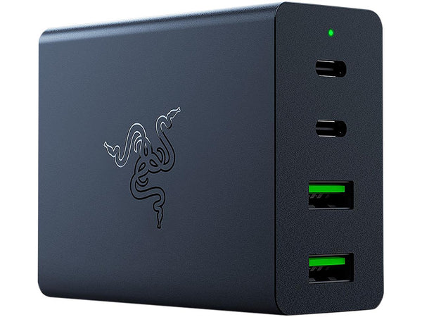 Razer USB-C 130W GaN Charger Portable Powerhouse: Small and Mighty - Charge