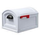 STEP2 TOWN-TO-TOWN XL POST-MOUNT MAILBOX WEATHER RESISTANT LARGE 518199-CLWHT - Like New