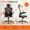 SYNORLA OFFICE CHAIR ERGONOMIC DESK CHAIR, 330LBS CAPACITY, BLACK - Like New