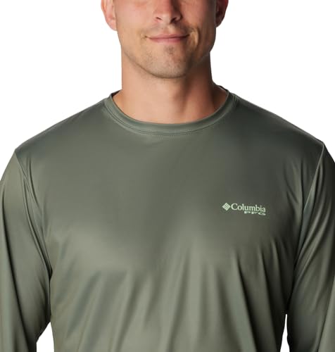 COLUMBIA MEN'S TERMINAL TACKLE PFG TAR FINAL RISE LONG SLEEVE FM7638-TROPICAL - Brand New
