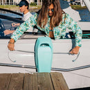 MISSION Boat Gear Sentry Dock Fender Bumper - Blue Lagoon, 2 Piece - Brand New