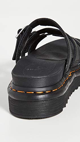 25456001 DR MARTENS WOMEN'S BLAIRE SLIDE BLACK HYDRO - SIZE 11 (AU/UK W9) - Brand New